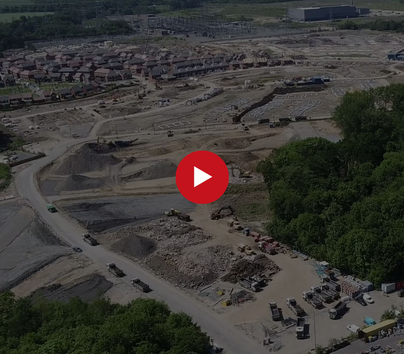 Commencement of large scale earthworks and site preparation project for Vistry at former Drakelow Power Station in Burton-upon-Trent